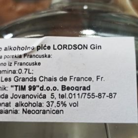 Lordson gin