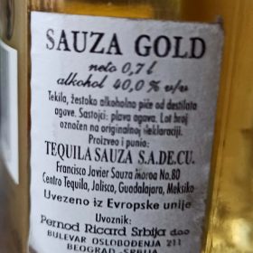 Sauza gold