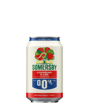 Somersby Strawberry-Lime 0.0% 0.33L