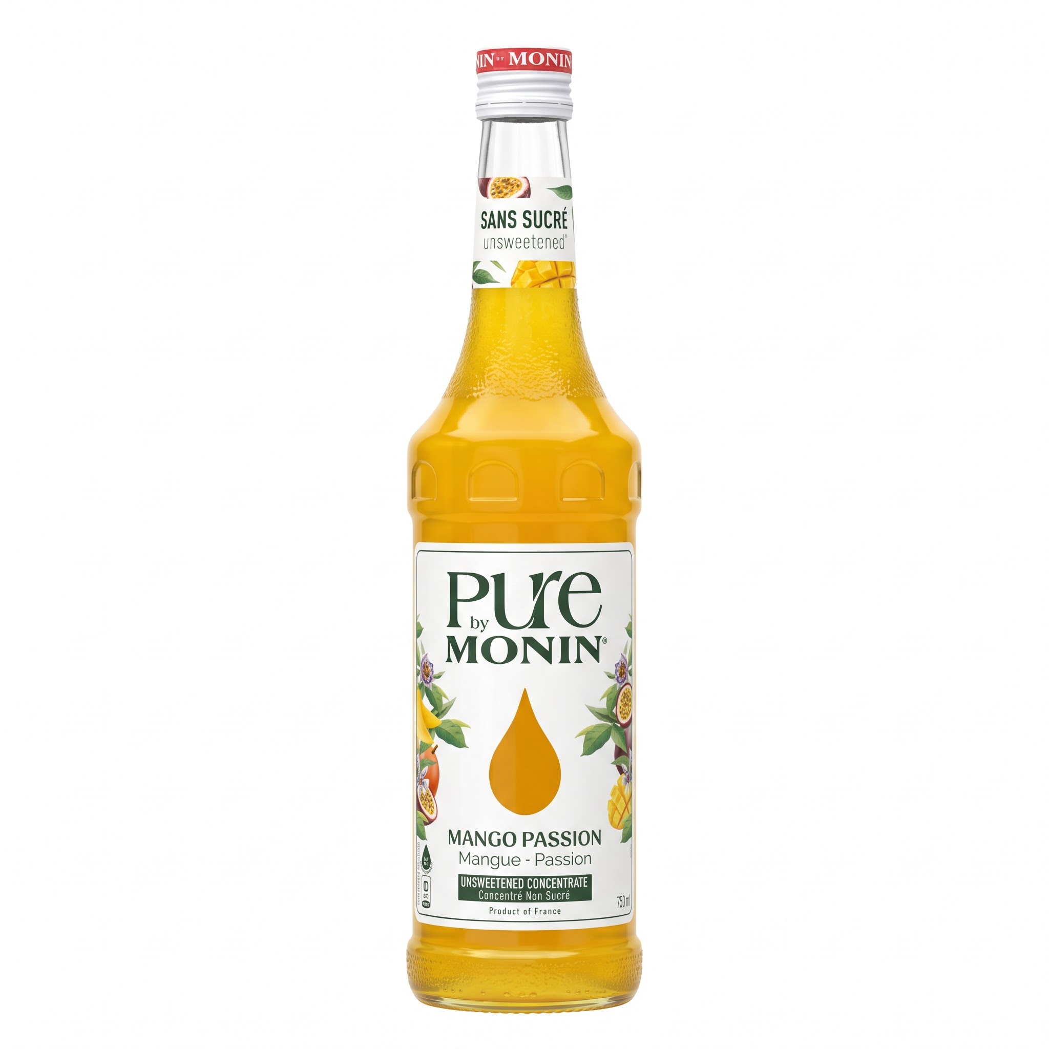 Monin Sirup Pure Mango Passion Fruit 0.7L Monin Pure Mango Passion Fruit 0.7L Prirodni Koncentrat Bez Šećera